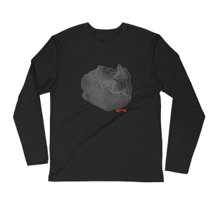 Mount McLoughlin Fitted Crew Long Sleeve Shirt