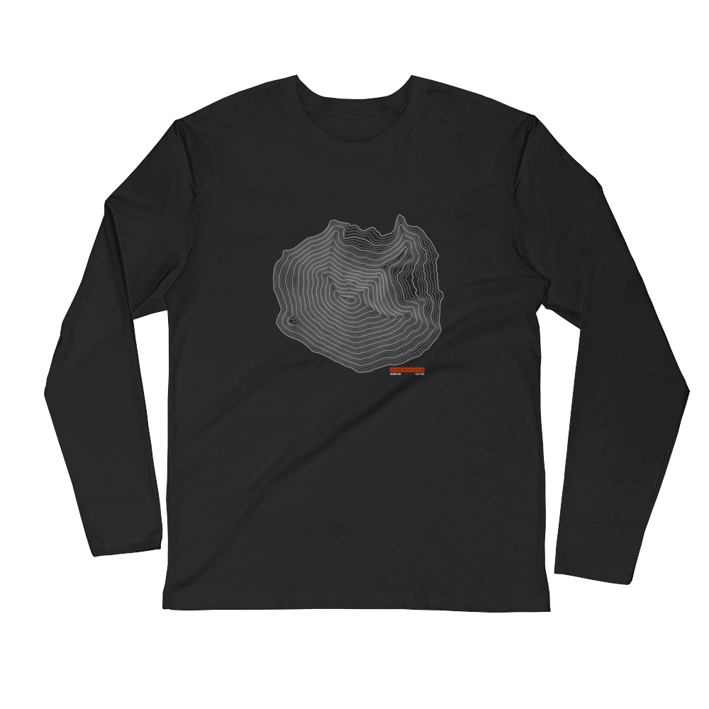 Mount McLoughlin Fitted Crew Long Sleeve Shirt