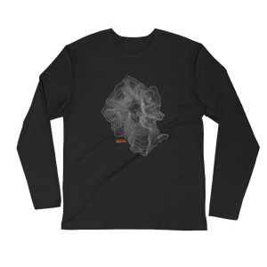 Mount Adams Fitted Crew Long Sleeve Shirt