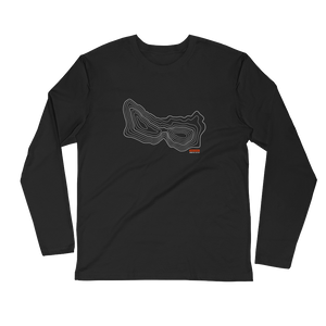 Twin Peaks Fitted Crew Long Sleeve Shirt