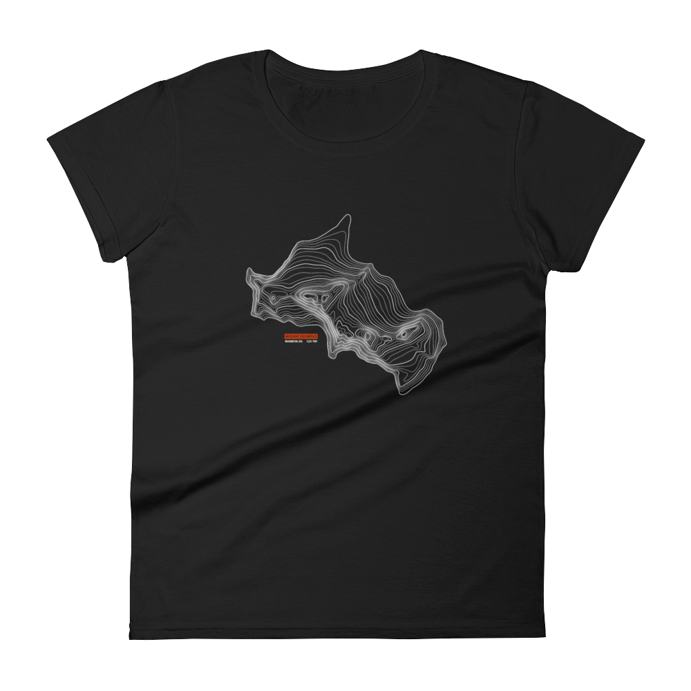 Mount Olympus Fitted Short Sleeve Tee