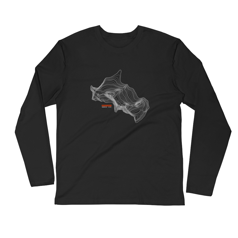 Mount Olympus Fitted Crew Long Sleeve Shirt
