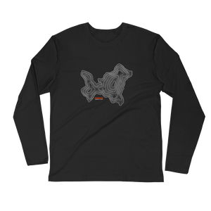 Mount Spokane Fitted Crew Long Sleeve Shirt