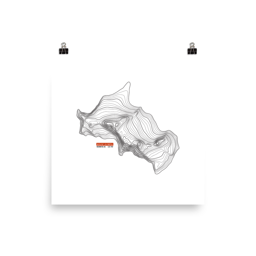 Mount Olympus Print