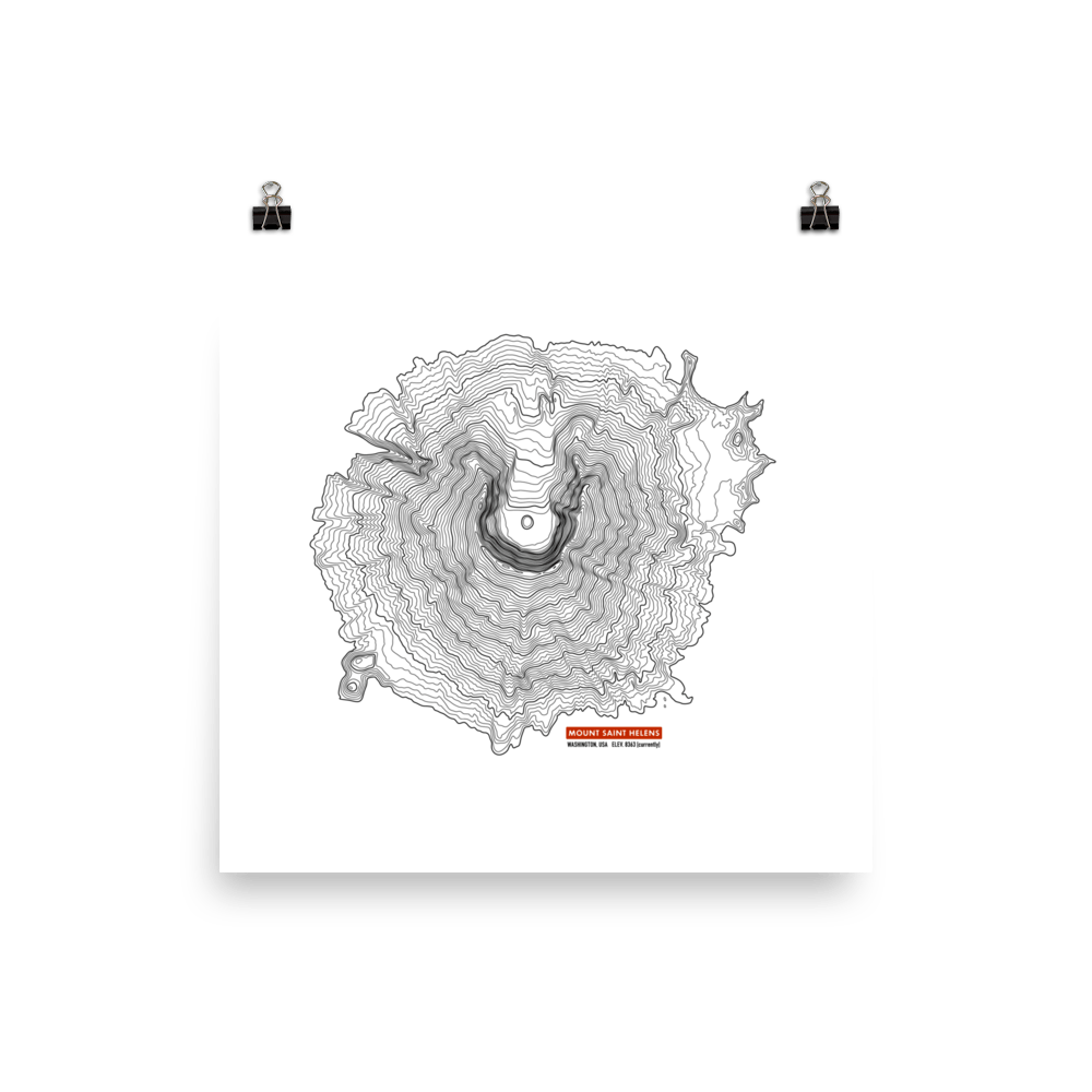 Mount Saint Helens Print