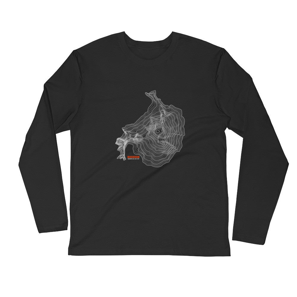 Mount Baker Fitted Crew Long Sleeve Shirt
