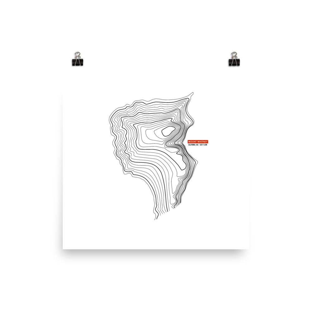 Mount Whitney Print