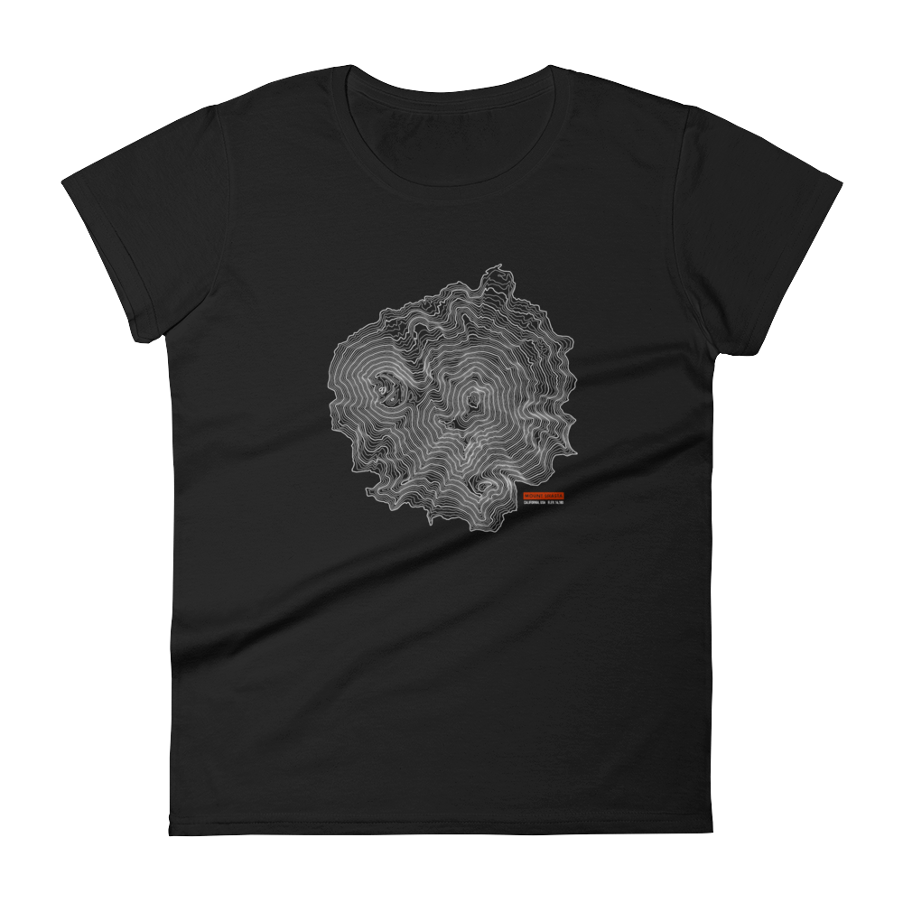 Mount Shasta Fitted Short Sleeve Tee