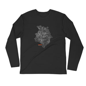 Glacier Peak Fitted Crew Long Sleeve Shirt