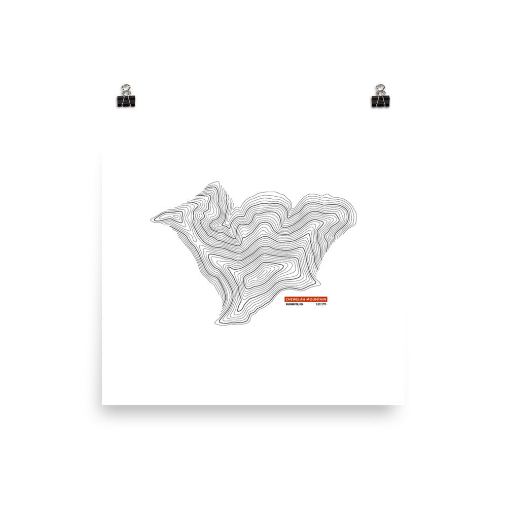Chewelah Mountain Print