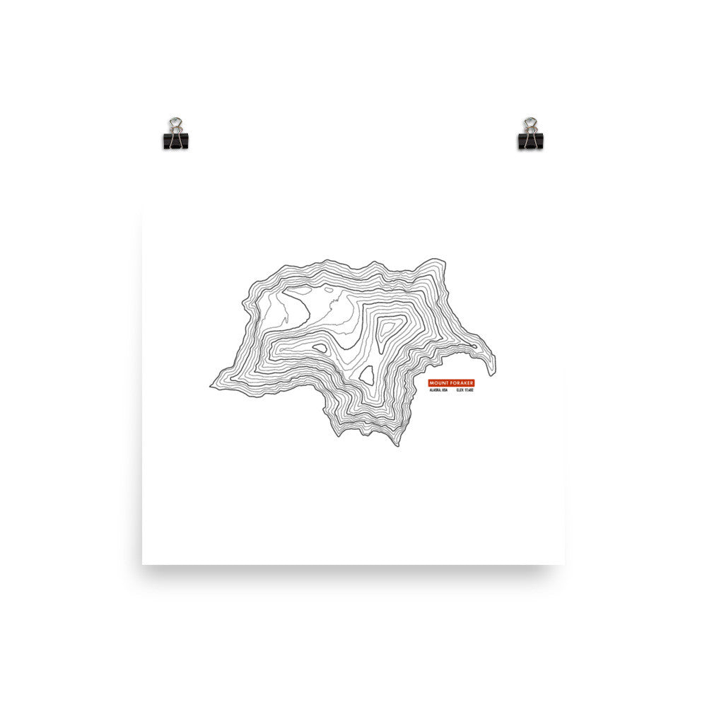 Mount Foraker Print