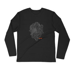 Mount Jefferson Fitted Crew Long Sleeve Shirt