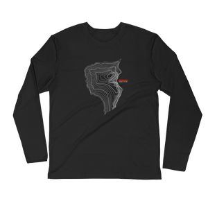 Mount Whitney Fitted Crew Long Sleeve Shirt