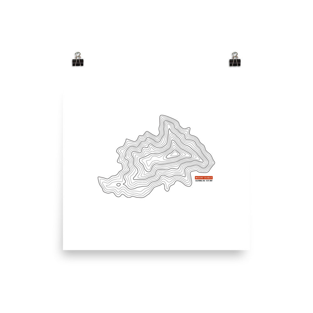 Mount Diablo Print