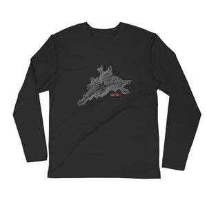 Mount Lemmon Long Sleeve Fitted Crew Shirt