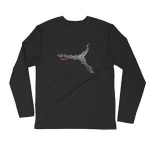 Forbidden Peak Long Sleeve Fitted Crew Shirt