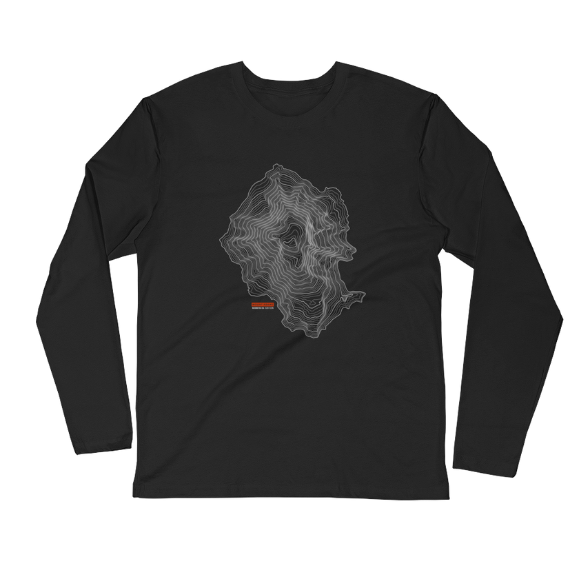 Mount Adams - Long Sleeve Fitted Crew