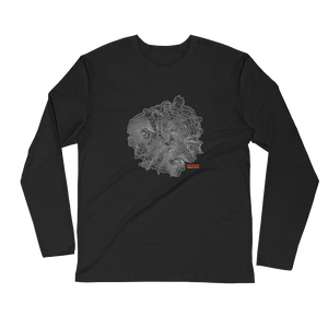 Mount Shasta Long Sleeve Fitted Crew Shirt