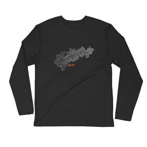 Mount Tamalpais Long Sleeve Fitted Crew Shirt