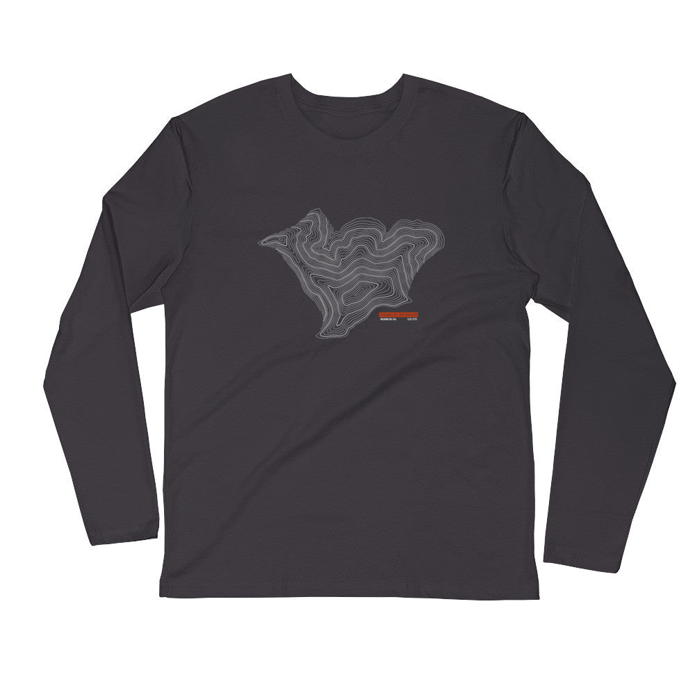 Chewelah Mountain - Long Sleeve Fitted Crew
