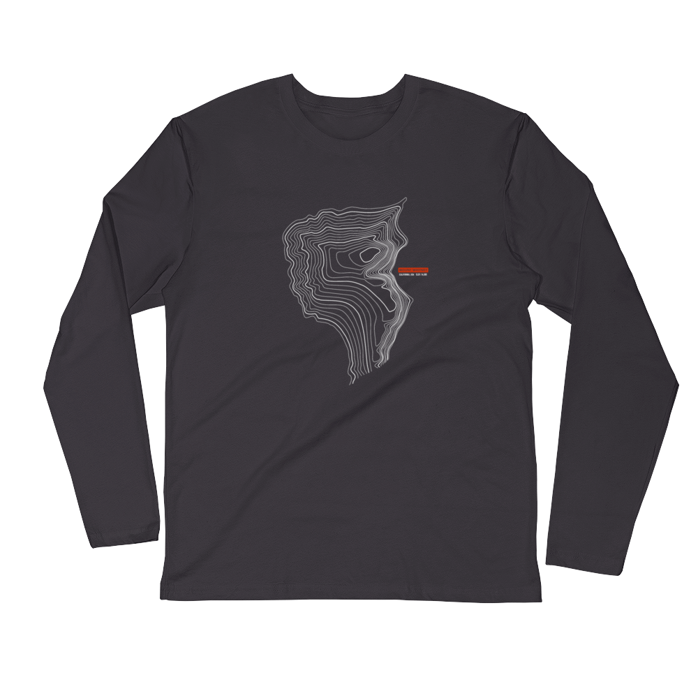 Mount Whitney - Long Sleeve Fitted Crew