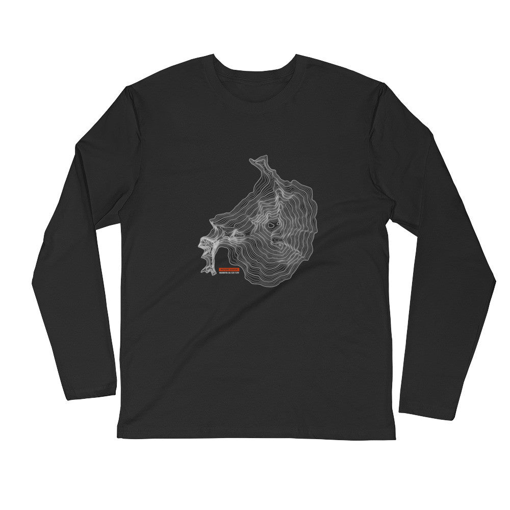 Mount Baker - Long Sleeve Fitted Crew