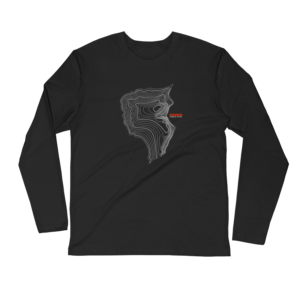 Mount Whitney - Long Sleeve Fitted Crew
